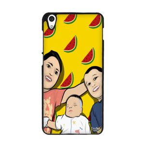 Custom case vector art Casing HP