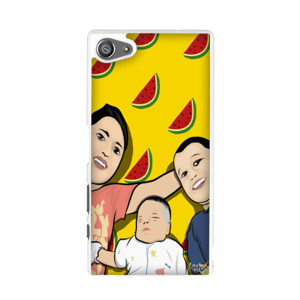Custom case vector art Casing HP