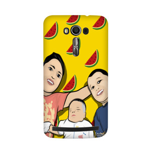 Custom case vector art Casing HP