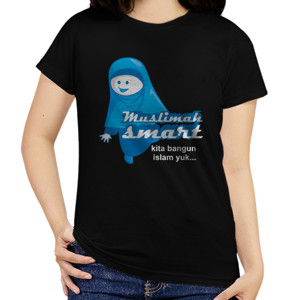 Kaos Design Muslimah Smart