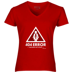 Kaos Geek - Girlfriend Not Found