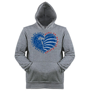 Jaket Hoodie United State Of Love