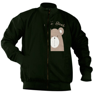 Jaket Bomber Cute Bear