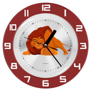 Jam Dinding Seri Walt Disney - Jam dinding simba