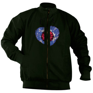 Jaket Bomber THE CURE MUSIC FRIDAY IM IN LOVE LOGO