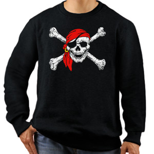 Jaket Sweater Pirate Skull & Crossbones