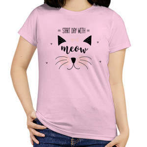 Kaos Kaos Start Day With Meow