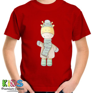 Kaos Cute Giraffe - Kaos Jerapah Keren