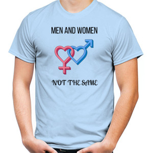 Kaos Men and Women not the same