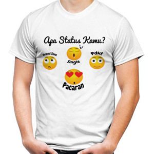 Kaos Apa Status Kamu? Pacaran