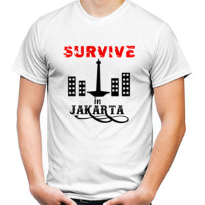 Kaos Kaos Survive in Jakarta Putih