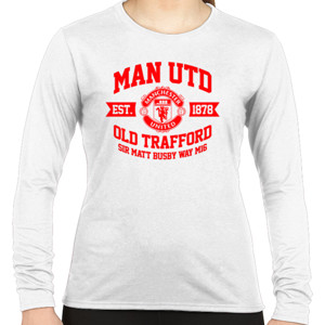 Kaos MAN UTD EST 1878 WHITE RED