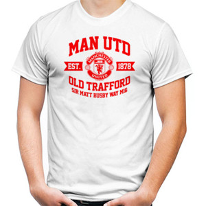 Kaos MAN UTD EST 1878 WHITE RED