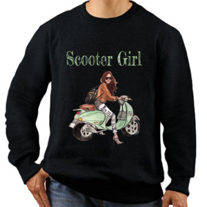 Jaket Sweater scooter girl