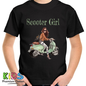 Kaos scooter girl