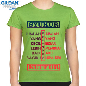 Kaos Kaos Syukur VS Kuffur