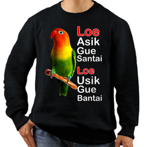 Jaket Sweater Lovebird