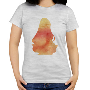 Kaos ariana orange abstract
