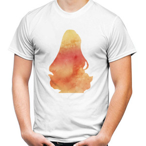 Kaos ariana orange abstract