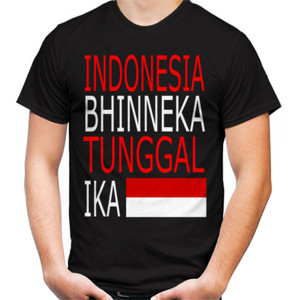 Kaos INDONESIA BHINNEKA TUNGGAL IKA