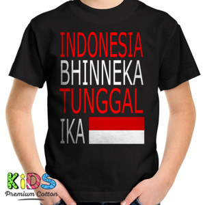 Kaos INDONESIA BHINNEKA TUNGGAL IKA