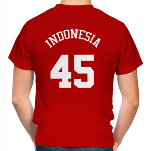 Kaos Indonesia swash Indonesia 45