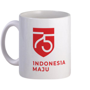 Mug HUT RI 75 INDONESIA MAJU MUG