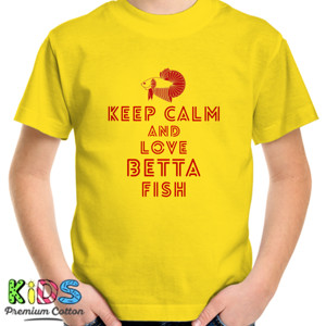 Kaos KAOS IKAN CUPANG -  KEEP CALM AND LOVE BETTA FISH