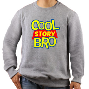 Jaket Sweater Cool Story Bro