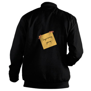 Jaket Bomber Saya orang genius