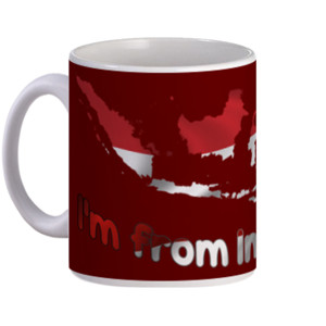 Mug I am from Indonesia