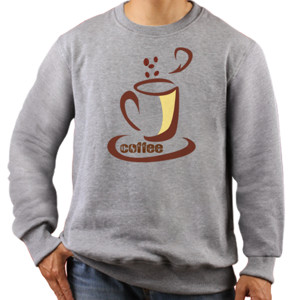 Jaket Sweater Coffee Shirt