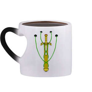 Mug Bunglon Pedang emas