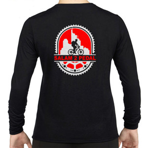 Kaos Kaos Sepeda Komunitas Dua Pedal ( Design Belakang)