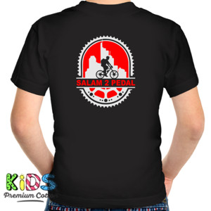 Kaos Kaos Sepeda Komunitas Dua Pedal ( Design Belakang)