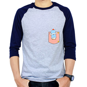 Kaos Raglan Penguin hang