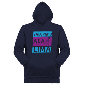 Jaket Hoodie Kaos Balungku Ada Lima