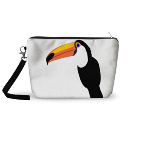 Pouch Trapesium Hornbill X Toucan (2 sisi)