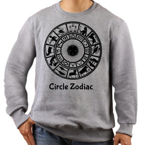 Jaket Sweater Sweater | Hodie Circle Zodiac