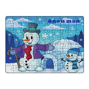 Puzzle Snowman