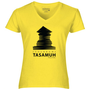 Kaos Menara Kudus - Tasamuh - Cerah