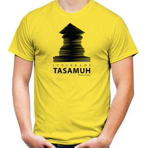 Kaos Menara Kudus - Tasamuh - Cerah