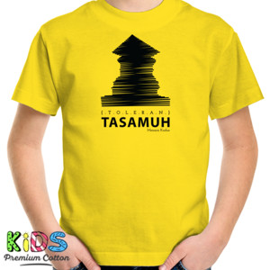 Kaos Menara Kudus - Tasamuh - Cerah