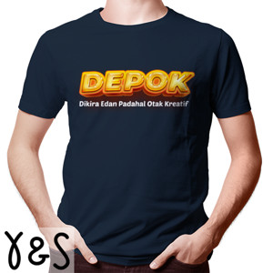 Kaos meme city edisi Depok otak kreatif