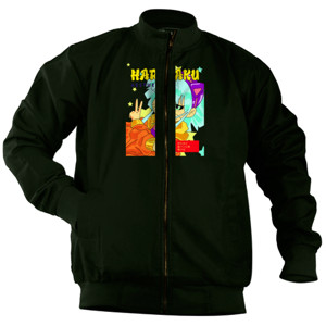 Jaket Bomber Desain Cewe&Cowo - Tema Harajuku 