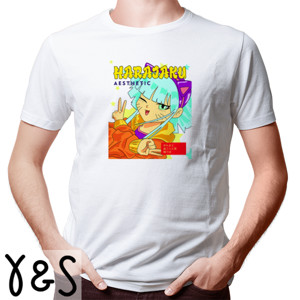 Kaos Desain Cewe&Cowo - Tema Harajuku 