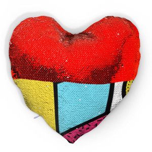 Bantal Ajaib Neo memphis background 1