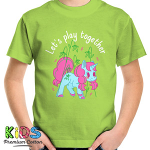 Kaos SKIN COLLECTOR : LETS PLAY TOGETHER PONY - ANAK