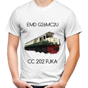 Kaos Kaos lokomotif CC 202 PJKA
