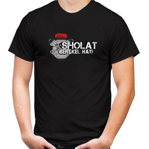 Kaos Sholat bengkel hati